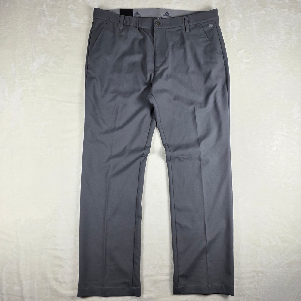 Adidas Golf Pants Mens 34x30 Grey ULT365 Performance Trousers HG8847 NEW